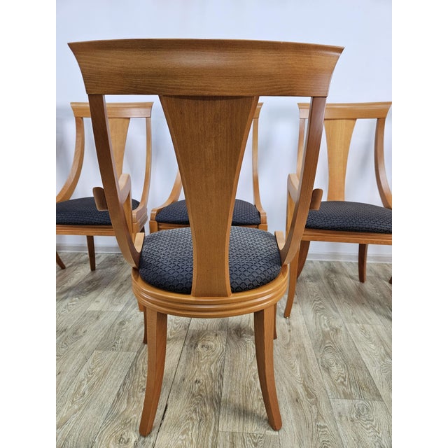 Vintage Gondola Chairs by Pietro Costantini, 1980s, Set of 6 For Sale - Image 15 of 16