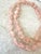Contemporary Vintage Rose, Quartz Hand Tied Beaded Necklace, 32 Inches For Sale - Image 3 of 3