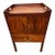 Antique English George III Mahogany Gallery Top Bedside Commode For Sale