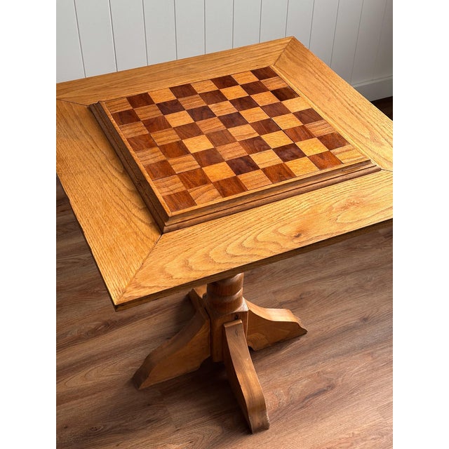 American Chess Table, Mid-20th Century For Sale - Image 4 of 17