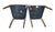Pair of Antique Gustavian Style Open Back Chairs With Diamond Pattern Upholstery For Sale - Image 10 of 10
