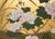 "Chrysanthemums, Rose Mallow and Bush Clover" by Shunsui, Showa Japanese Byobu Screen For Sale - Image 10 of 18