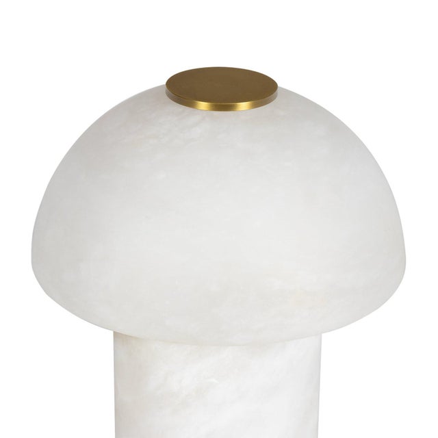 2020s Bonnie Alabaster Mini Lamp For Sale - Image 5 of 9