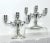 Vintage Sterling Silver Pilgrim Candelabras Monogramed "B" - a Pair For Sale - Image 10 of 10