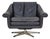 Danish Leather Swivel Armchair from Aage Christensen, 1960s For Sale