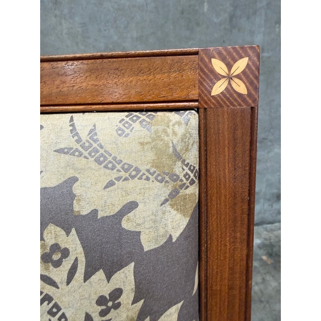 Brown Set of 12 Custom Federal Style Mahogany Dining Chairs With Inlay by Johns Congdon (10 Side, 2 Arm) For Sale - Image 8 of 17