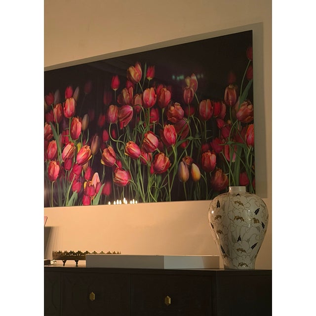 Traditional Juan Fortest Tulips Photograph Art - Florescence VII For Sale - Image 3 of 4