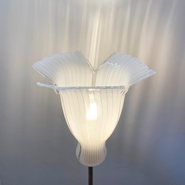 Gold Vintage Floor Lamp by Toni Zuccheri for Venini, 1960s For Sale - Image 8 of 13