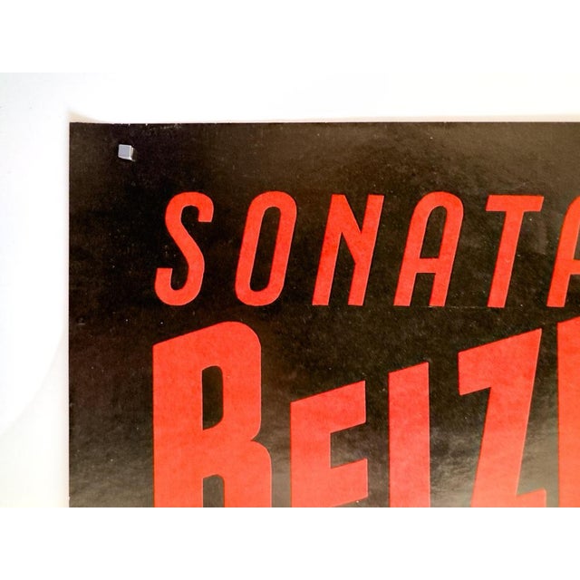 Beelzebubs Sonata Original Vintage Poster by Cyprian Kościelniak, 1984 For Sale - Image 4 of 9