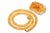 Yellow Brazilian Faceted Citrine Beaded Necklace, 19.5 Inches Long For Sale - Image 8 of 8