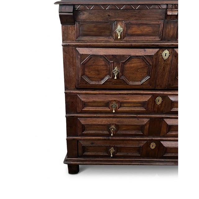 Wood Rare Bermudian British Colonial Cedar Chest of Drawers For Sale - Image 7 of 11