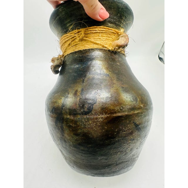 1970s Studio Pottery Vase For Sale - Image 5 of 8