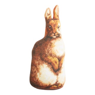 Bunny Antique Toy Pillow For Sale