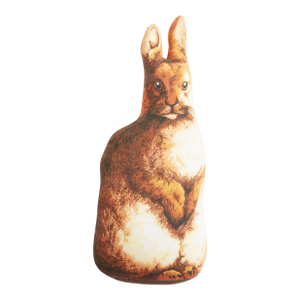 Bunny Antique Toy Pillow