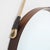 Brown Round Teak Wall Mirror, 1960s For Sale - Image 8 of 14