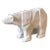 Mid 20th Century Cubist Ceramic Polar Bear Sculpture For Sale