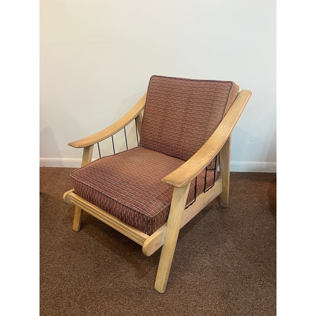Mid Century Modern MCM Fox Manufacturing Lounge Chair For Sale - Image 6 of 11