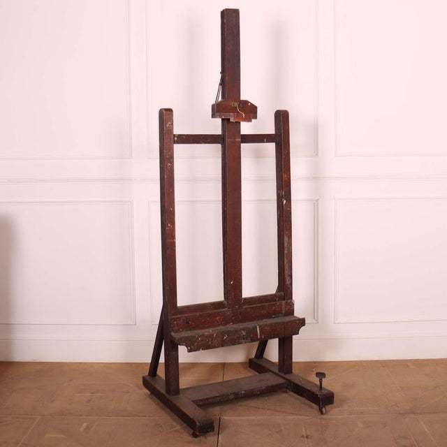 19th Century Scottish Oak Easel, 1890s For Sale - Image 6 of 6