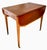 American American Federal Inlaid Drop Leaf Table on Casters For Sale - Image 3 of 11