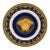 Rosenthal Versace Medusa Blue Porcelain Bread & Butter Plate, 7.25” For Sale
