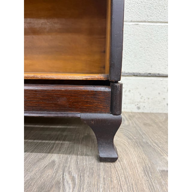 Antique Macey Barrister Bookcase Lawyer Bookcase For Sale - Image 14 of 18