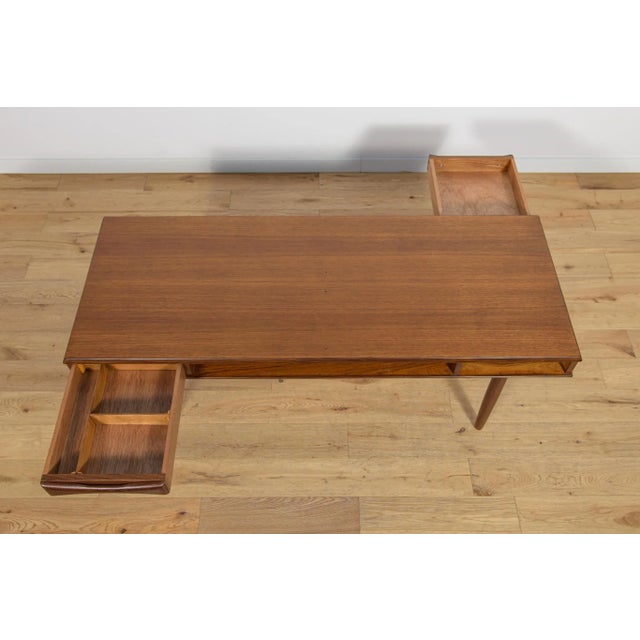 Mid-Century Teak Coffee Table from Sorensen & Christiansen, Denmark, 1960s For Sale - Image 10 of 18