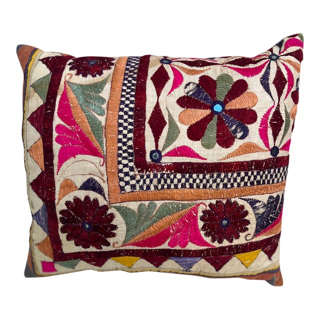 Pillow With Uzbek Textile For Sale