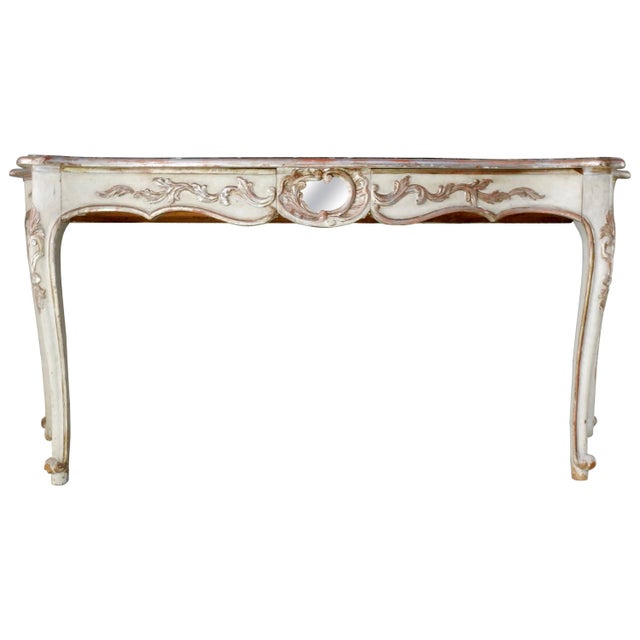 19th Century Italian Hand-Painted Console Table For Sale - Image 10 of 10