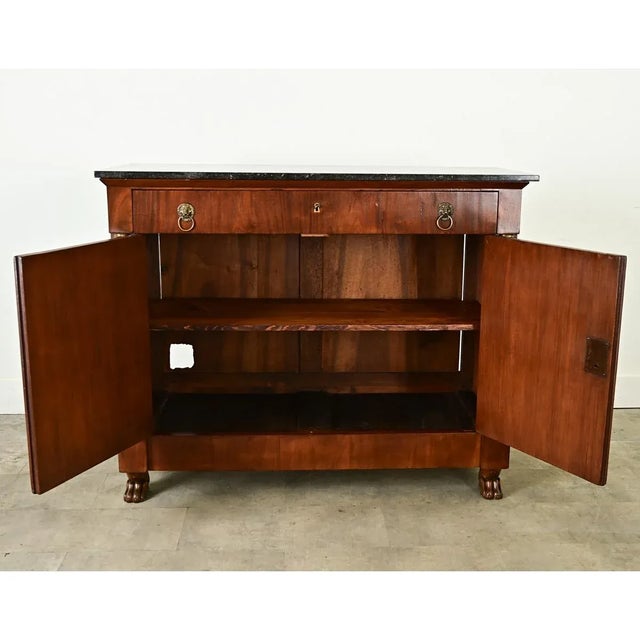 19th Century 19th Century Dutch Mahogany Empire Buffet For Sale - Image 5 of 10