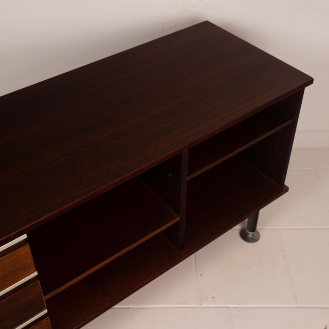 Low Pythagoras Dresser by Renato Venturi and Ennio Fazioli for MIM, 1960 For Sale - Image 12 of 18