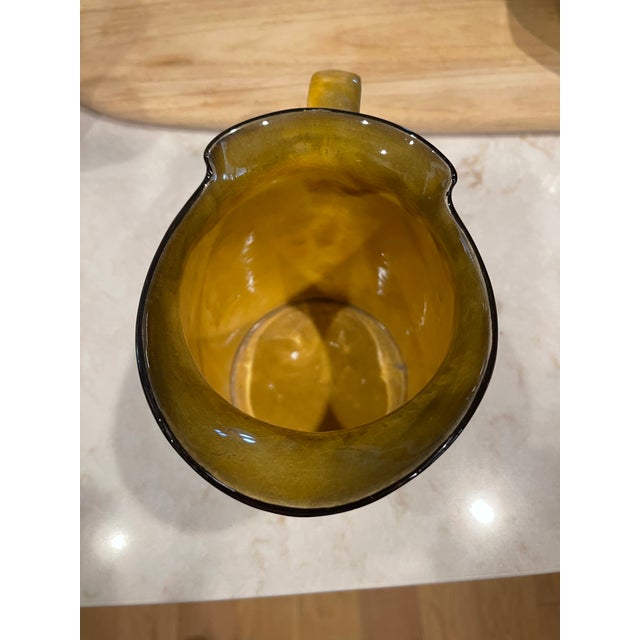 1930s 1930s Art Deco Royal Doulton Pitcher "Poplars at Sunset" For Sale - Image 5 of 6