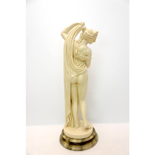 Vintage Neoclassical A Santini Ivory Resin Women Figurines A Pair Chairish