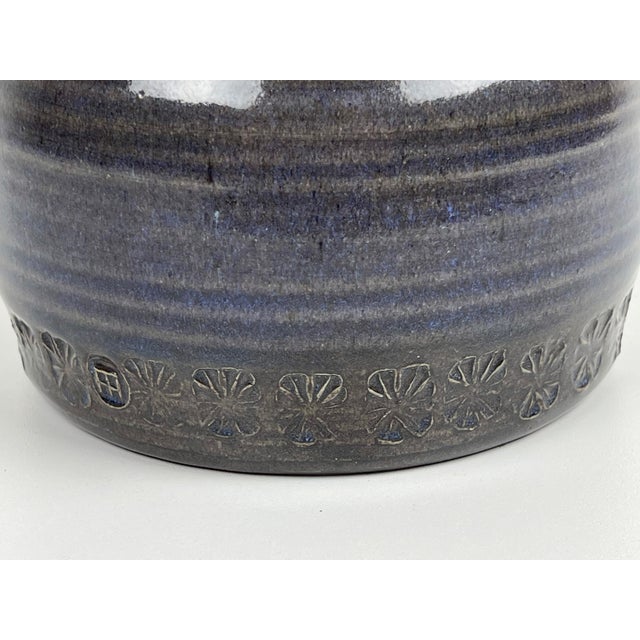 Ted Halpern Ceramic Stoneware Lidded Jar For Sale - Image 4 of 11