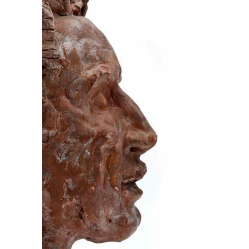 1960s Sirio Pellegrini, Portrait Sculpture, 1960s, Terracotta For Sale - Image 5 of 6