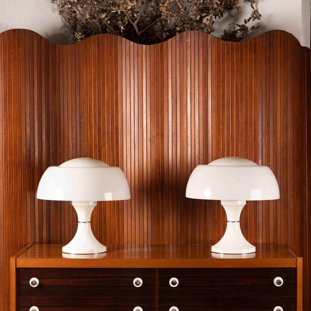 Gaetano Sciolari Home Lamps by Gaetano Sciolari for Ecolight, 1970s, Set of 2 For Sale - Image 4 of 14