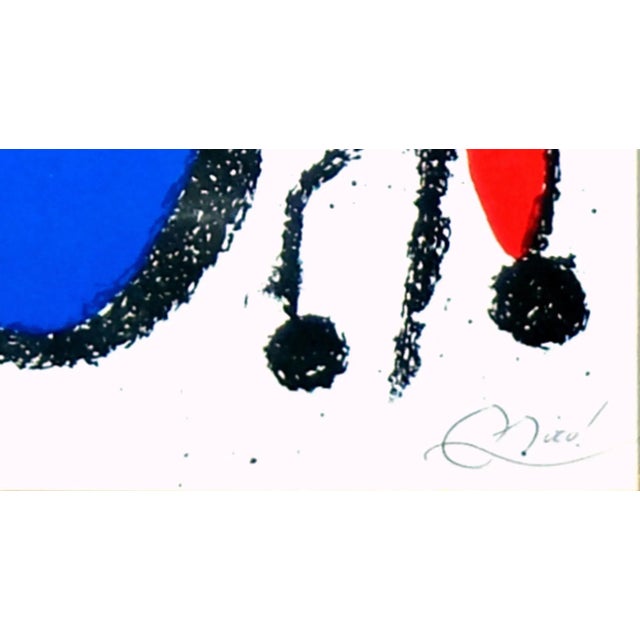 Joan Mirò, Composition, 1960s, Lithograph For Sale - Image 3 of 4