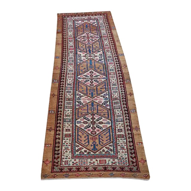 Antique Sarab Runner 3'8"x12' For Sale