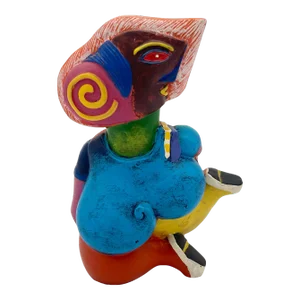 Clemens Briels Whimsical Abstract Modern Figural Sculpture