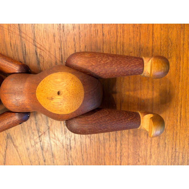 1960s 1960s Kay Bojesen Teak Monkey For Sale - Image 5 of 12