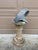 Gray Vintage English Country Iron Garden Sundial on Classical Corinthian Pedestal For Sale - Image 8 of 11