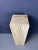Angelo Mangiarotti 1970s Mid-Century Variegated Travertine Pedestal For Sale - Image 4 of 9