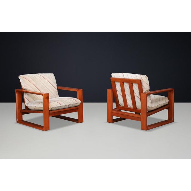 Mid-Century Modern Lounge Chairs attributed to Miroslav Navrátil, Former Czechoslovakia, 1970s, Set of 2 For Sale - Image 11 of 17