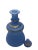 French Antique French Blue Opaline Decanter For Sale - Image 3 of 6
