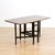 Mid-Century Modern 1960s Mid Century Ebonized Drop Leaf Dining Table For Sale - Image 3 of 12