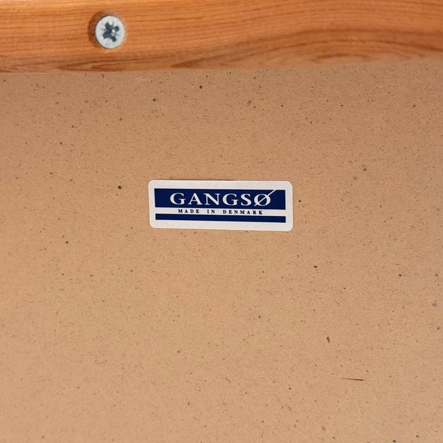 Oval Dining Table in Cherry by Gangsø, Denmark, 1990s For Sale - Image 9 of 10