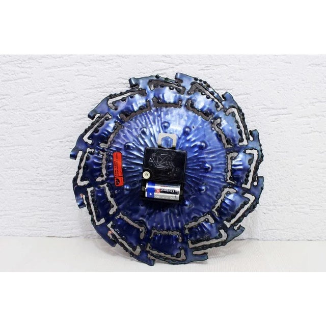 Horloge Mural by Franco Bastianelli, Italy Studioura, 1960s For Sale - Image 6 of 11