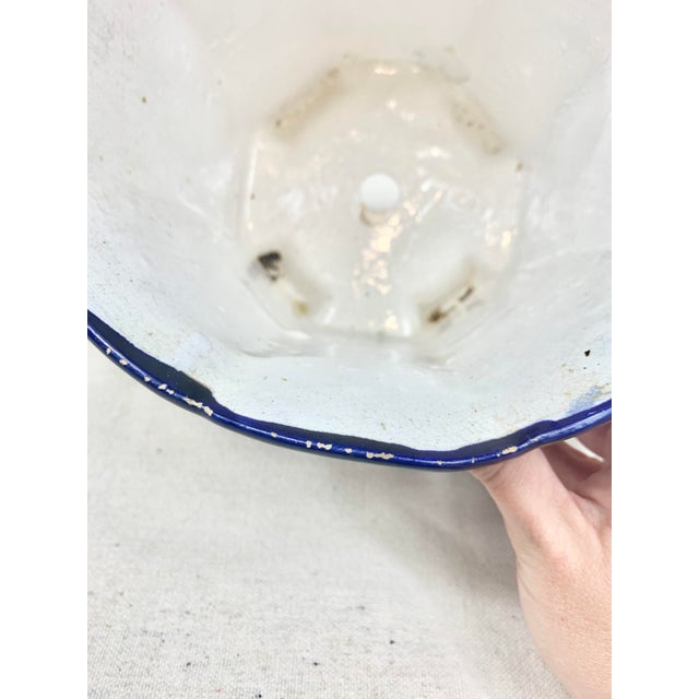 Vintage Mexican Sunflower Planter For Sale - Image 9 of 12