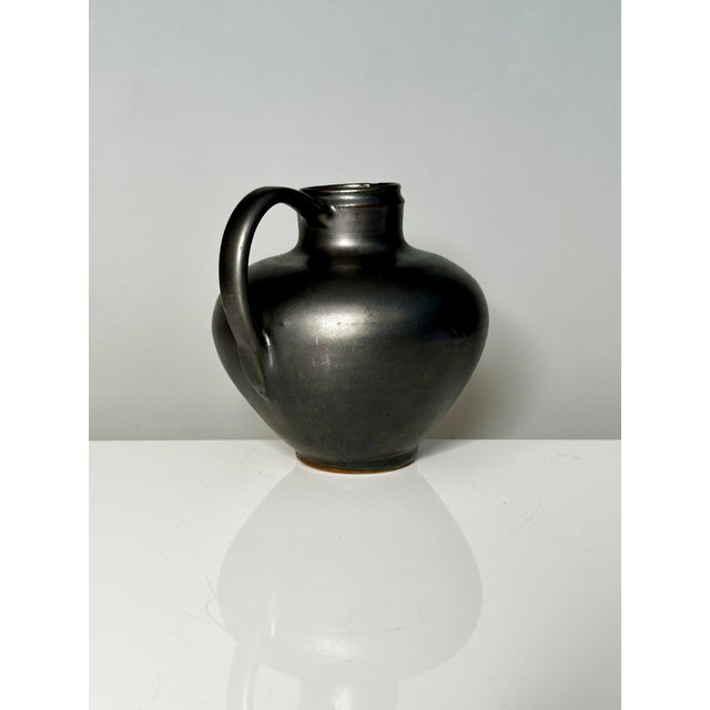 Studio Ceramic Art Jug Vase by Josef Höhler, Germany, 1950s For Sale - Image 4 of 13