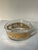 Vintage Leaf Pattern Gold Trimmed Bowl For Sale - Image 4 of 11