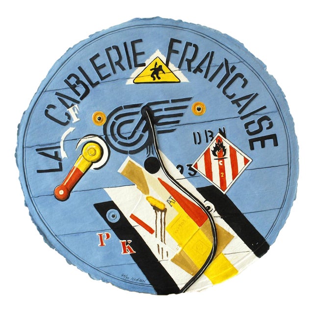 Peter Klasen, La Câblerie Française, Original Aquagravure For Sale